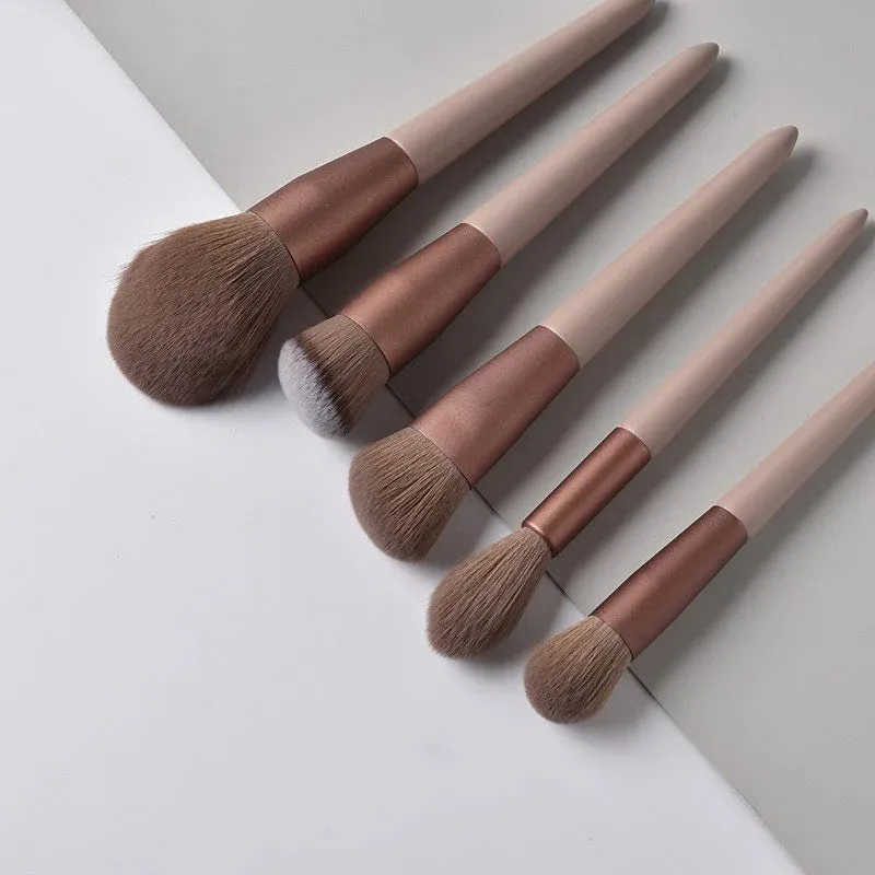 13pcs Professional Makeup Brush Set Soft Fur Beauty Tools