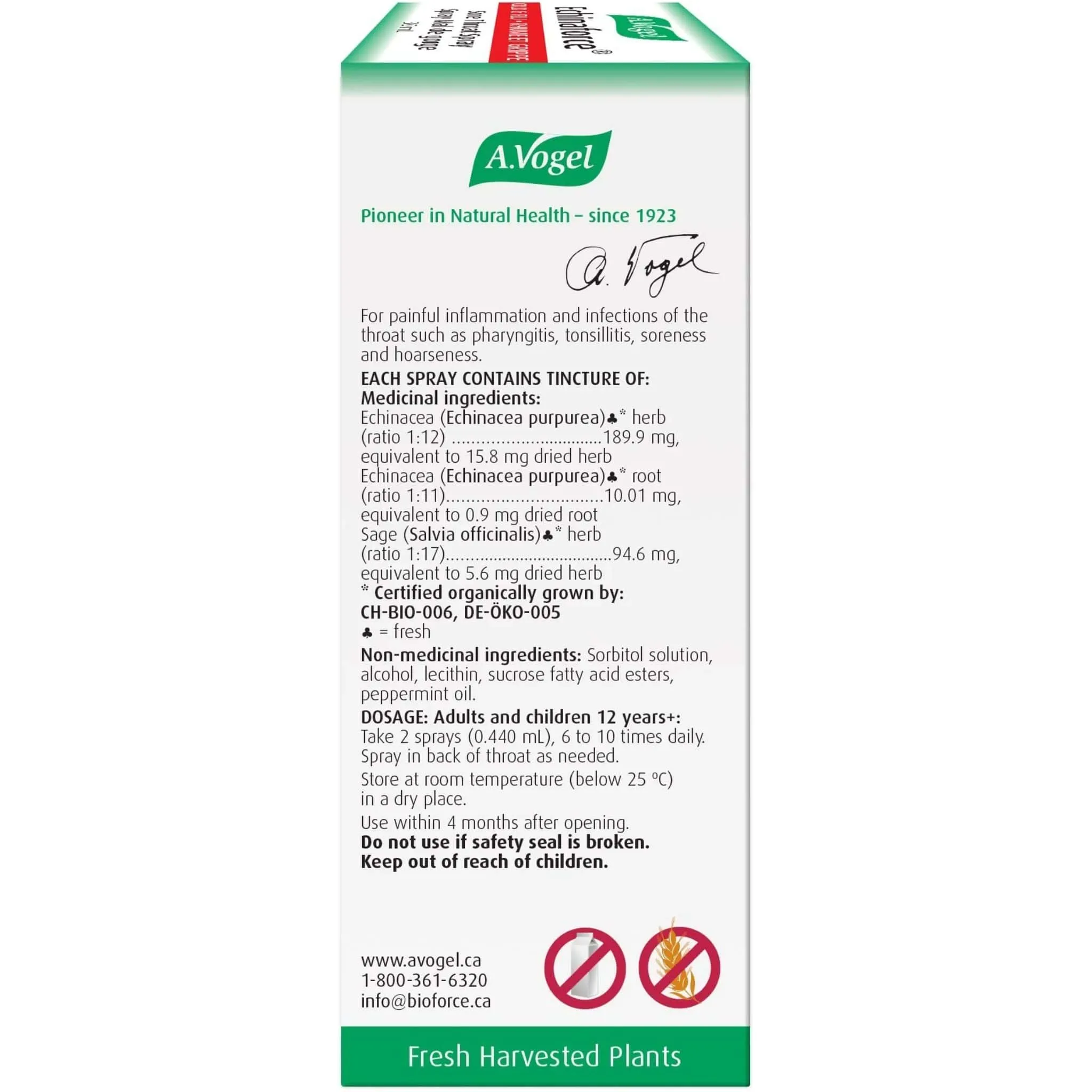 A. Vogel Echinaforce Sore Throat Spray, 30ml