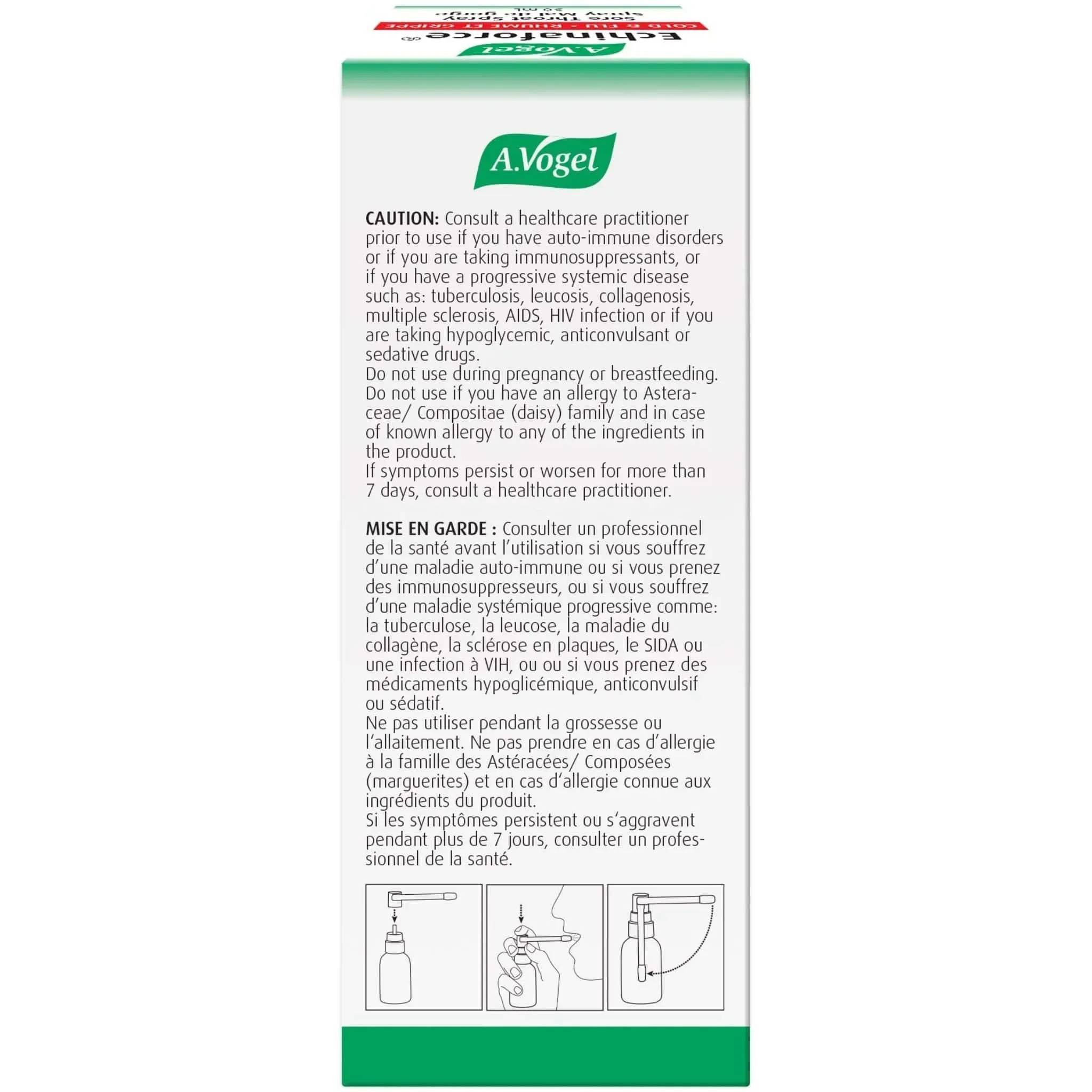 A. Vogel Echinaforce Sore Throat Spray, 30ml