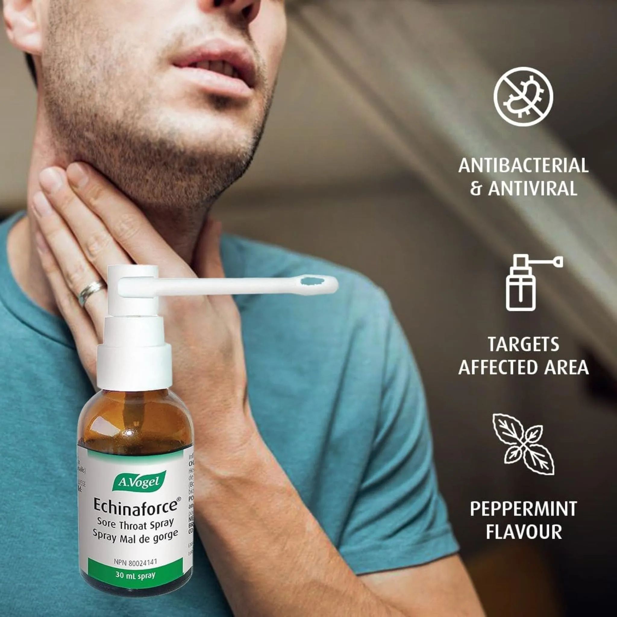 A. Vogel Echinaforce Sore Throat Spray, 30ml