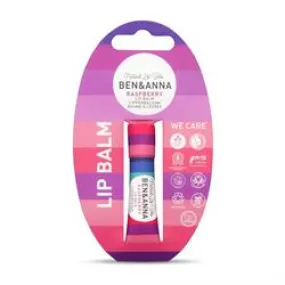 Ben and Anna Lip Balm Raspberry 6g