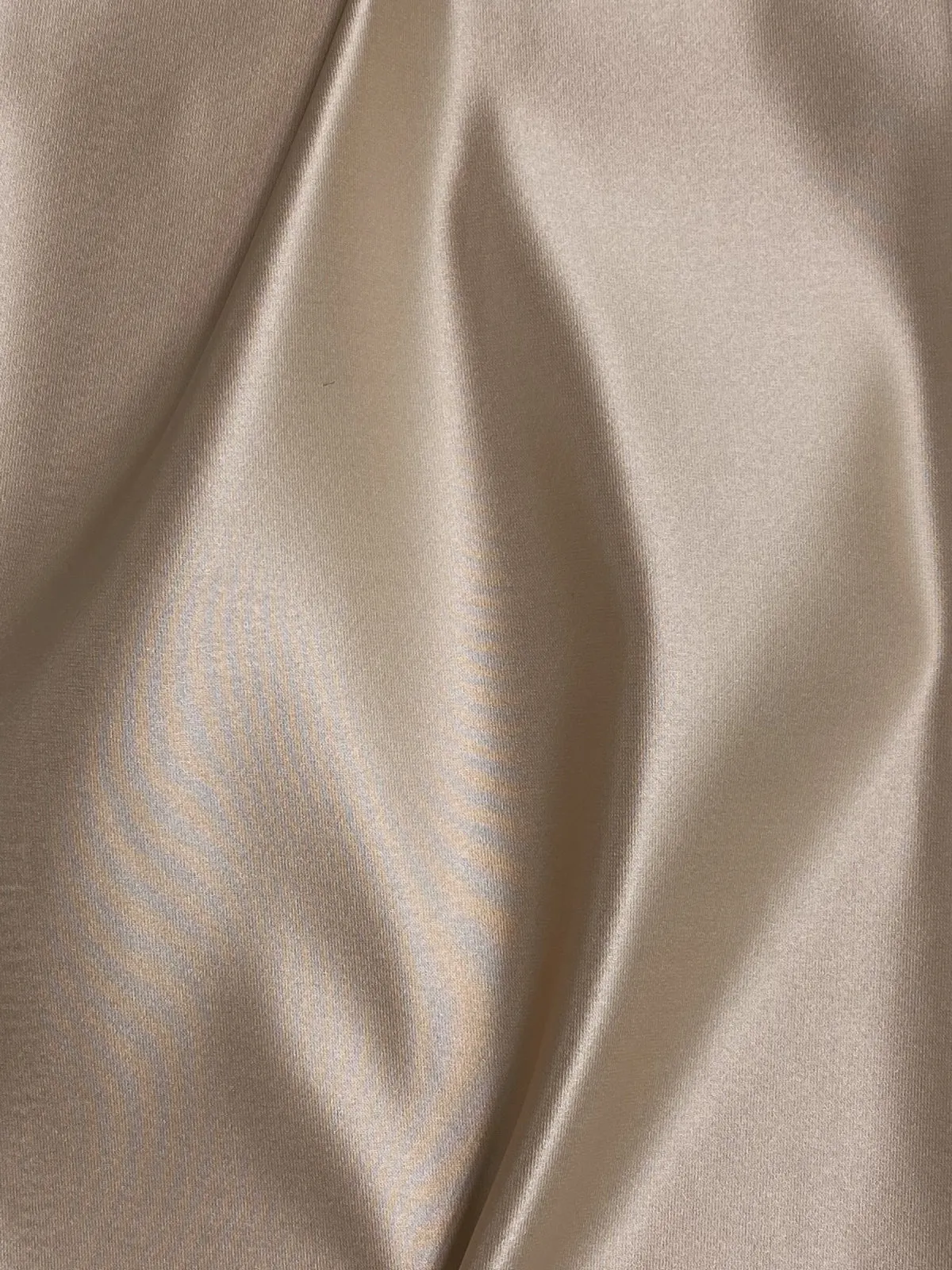 Blush Italian Satin Faille Fabric