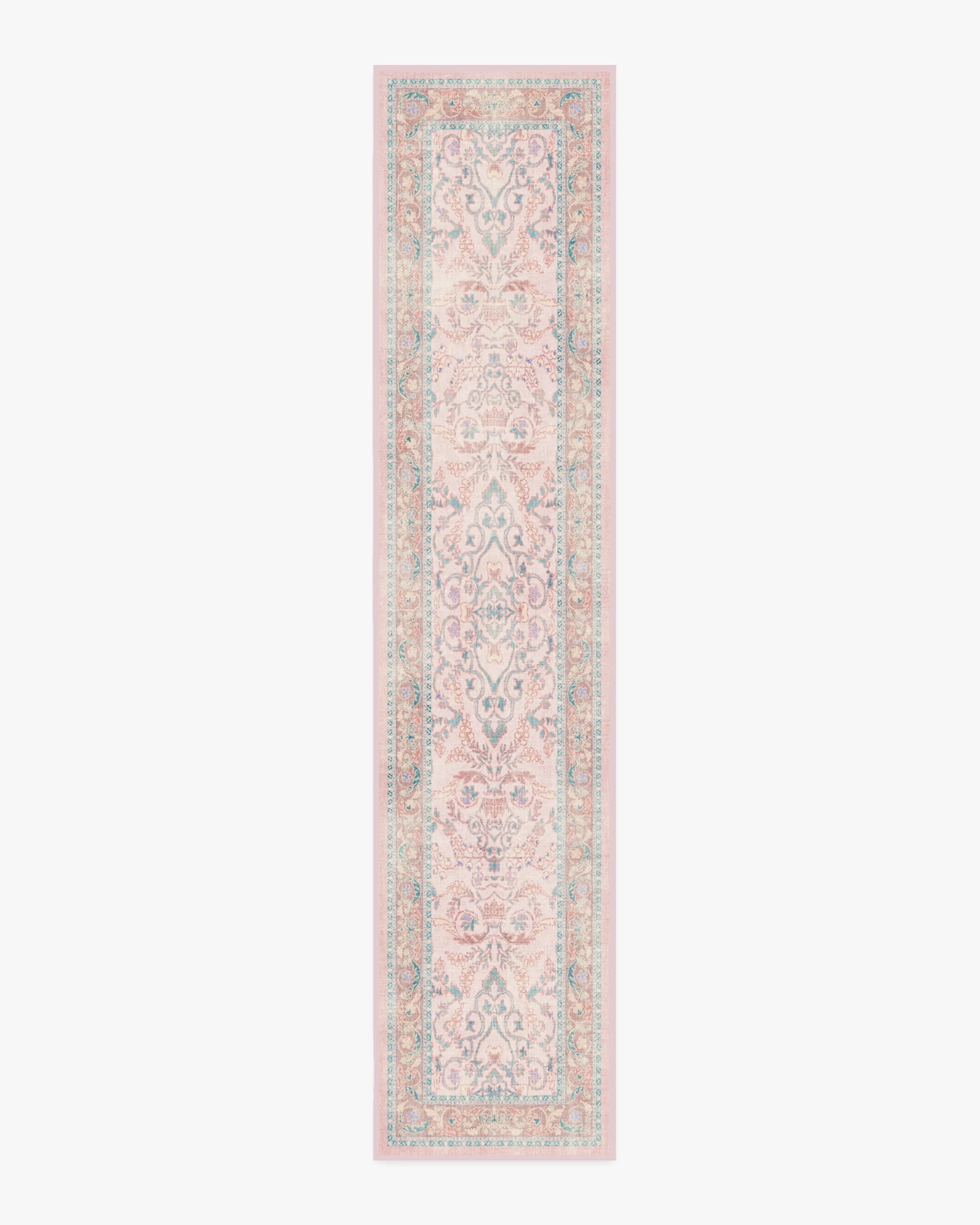 Bridgerton Fit For A Queen Soft Rose Rug