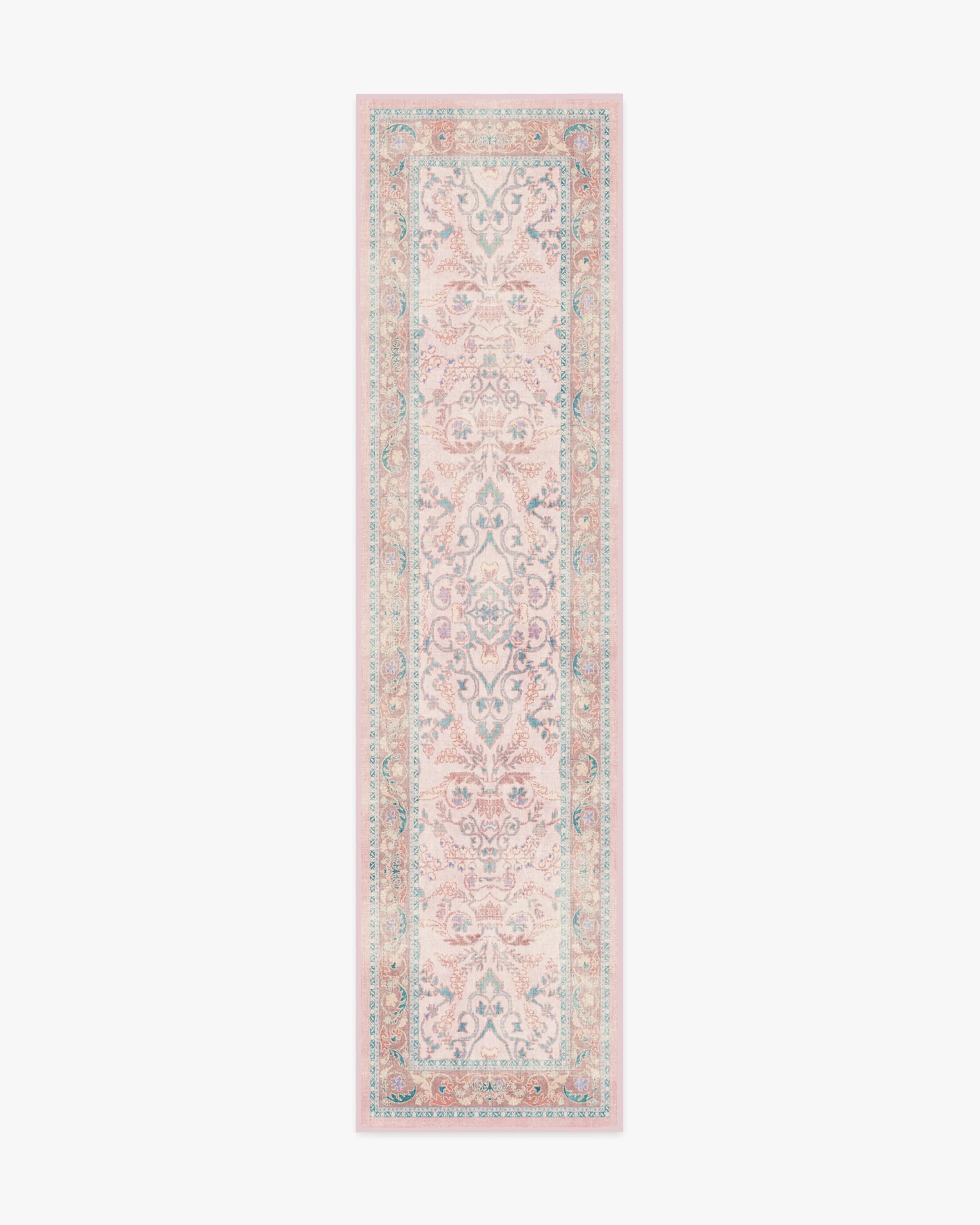 Bridgerton Fit For A Queen Soft Rose Rug