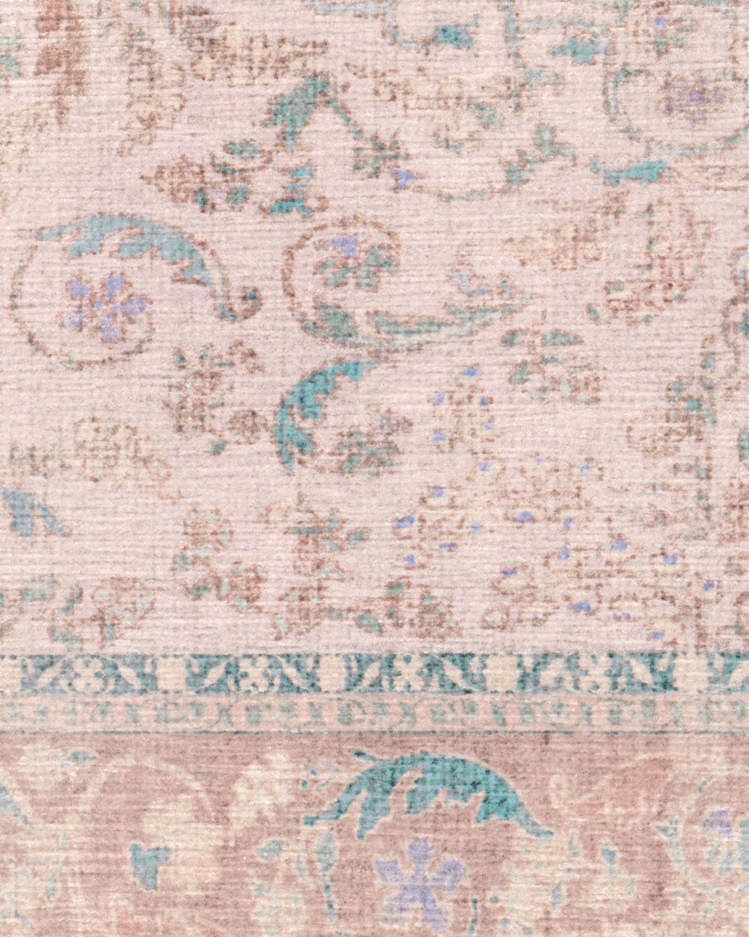 Bridgerton Fit For A Queen Soft Rose Rug