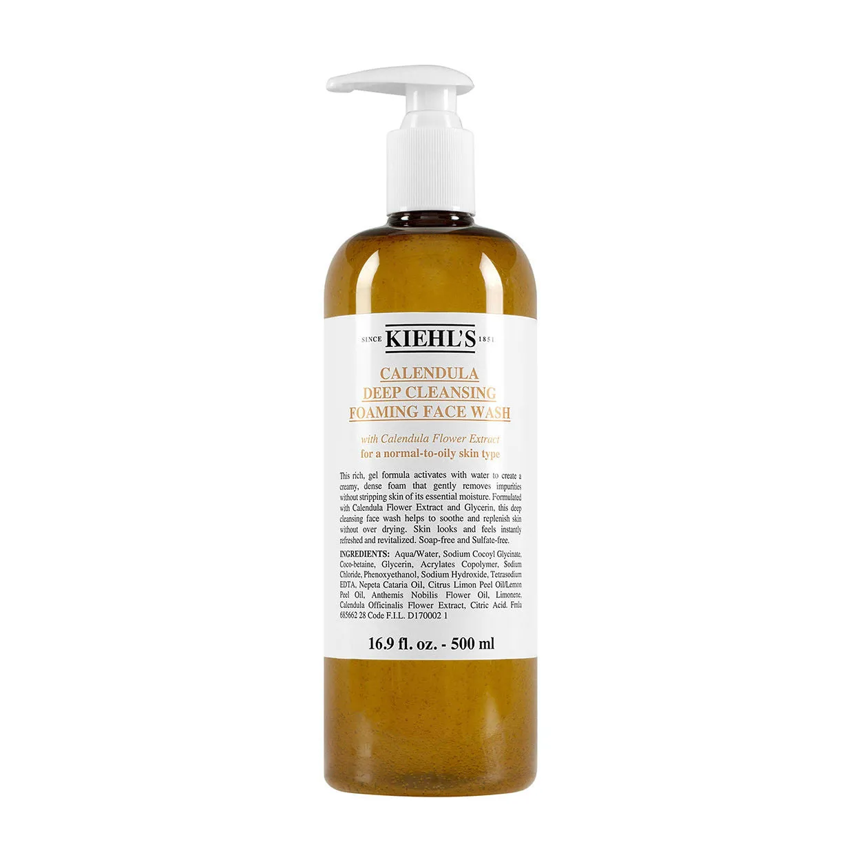 Calendula Deep Cleansing Foaming Face Wash