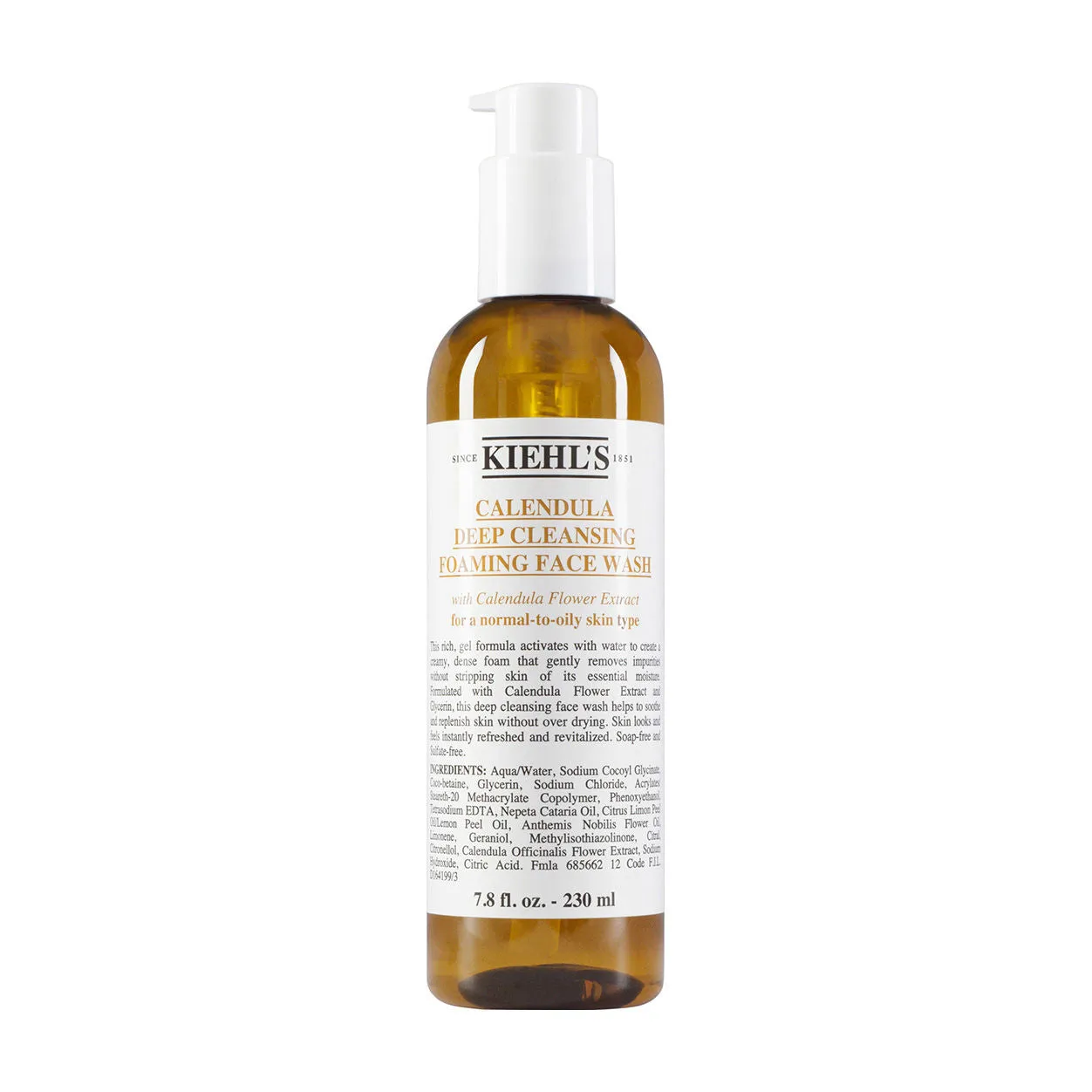 Calendula Deep Cleansing Foaming Face Wash