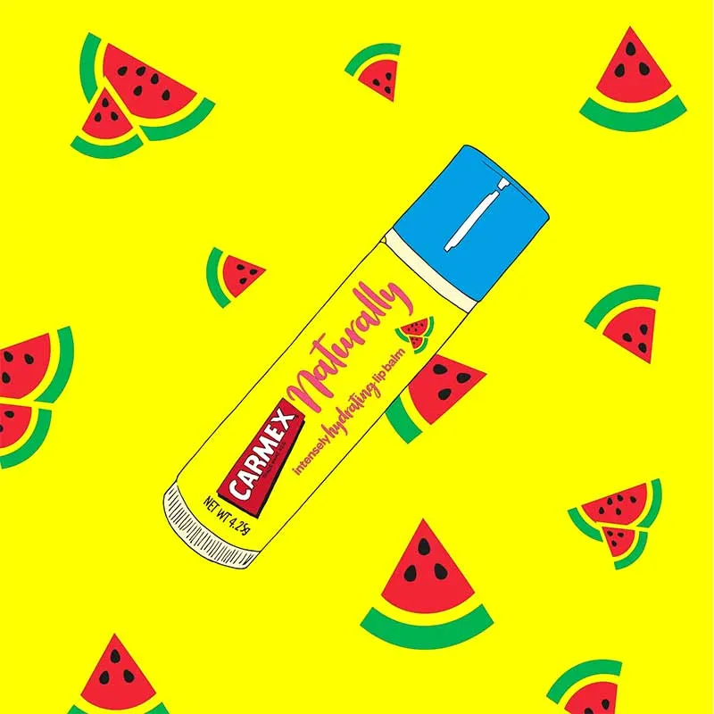 Carmex Naturally Watermelon Stick