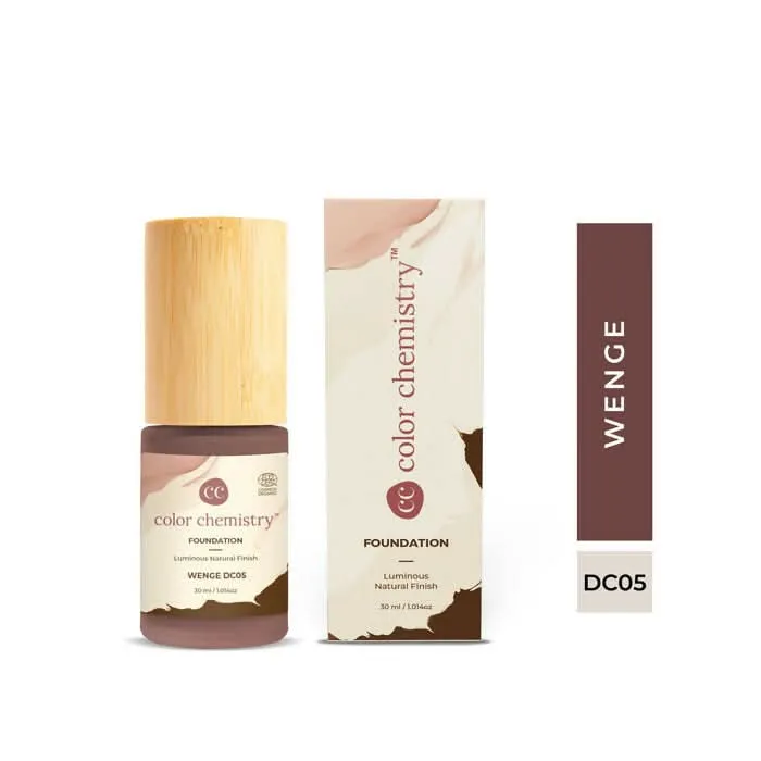 Color Chemistry Organic Foundation, 30 ml | Medium to High Coverage