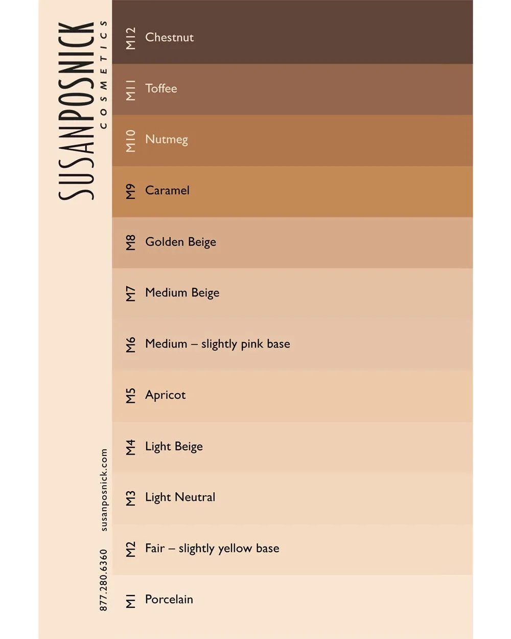 ColorFlo M12 Chestnut Mineral Foundation