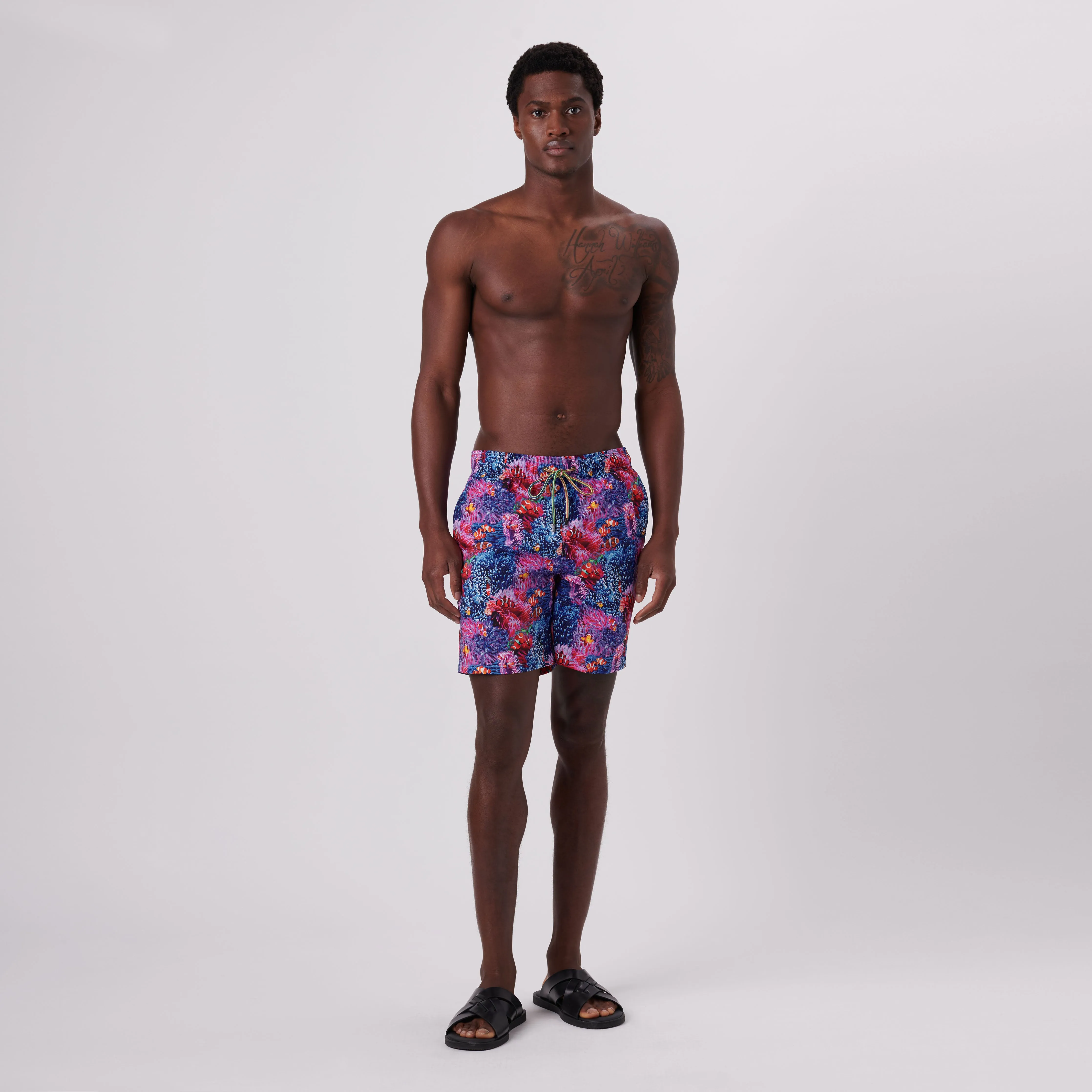 Cosmo Coral Reef Swim Trunks