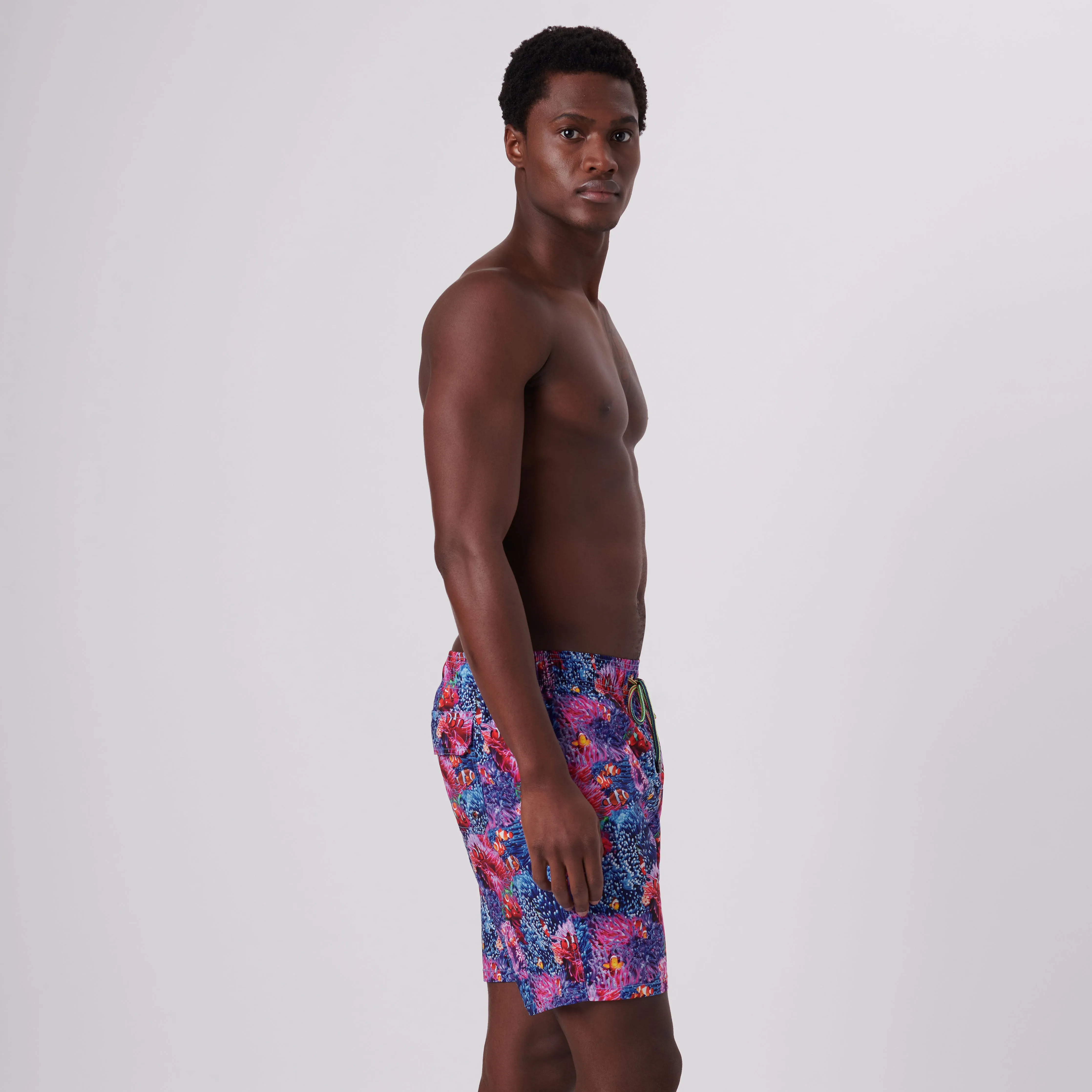 Cosmo Coral Reef Swim Trunks