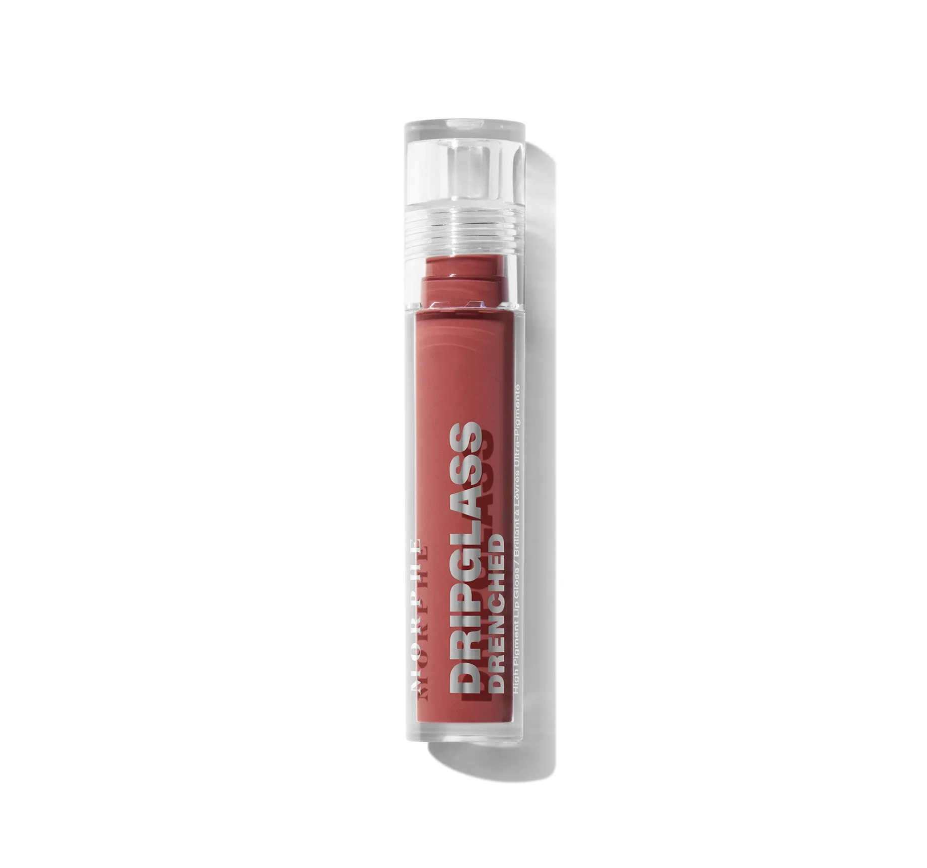 Dripglass Drenched High Pigment Lip Gloss - Deep Brick