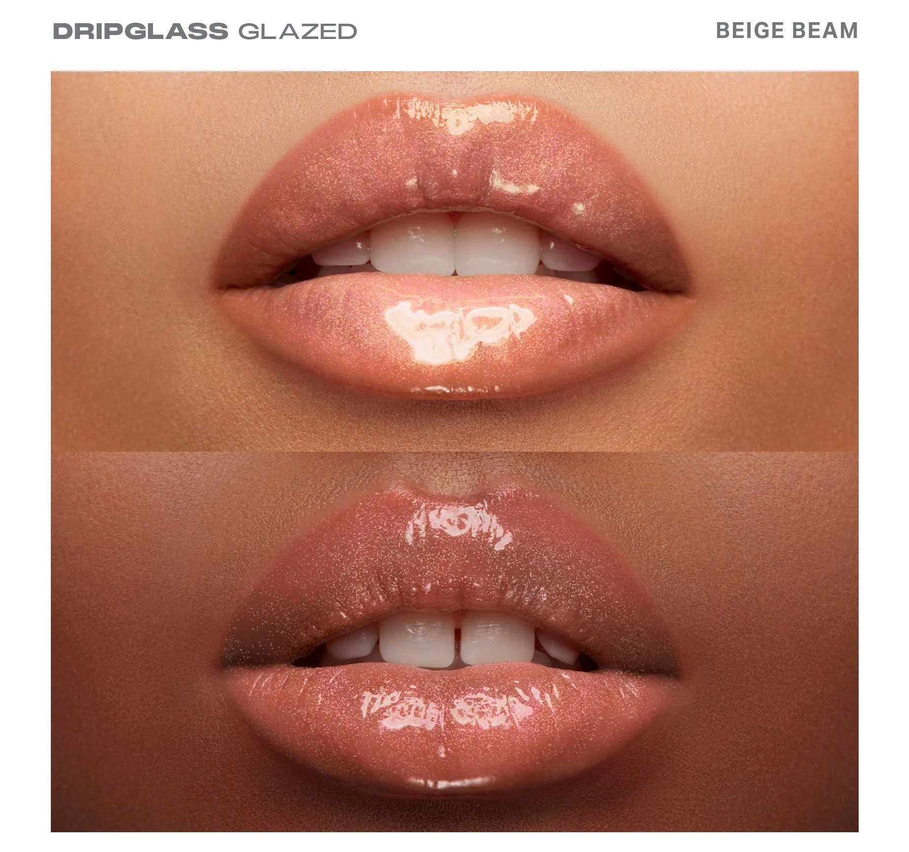 Dripglass Glazed High Shine Lip Gloss - Beige Beam