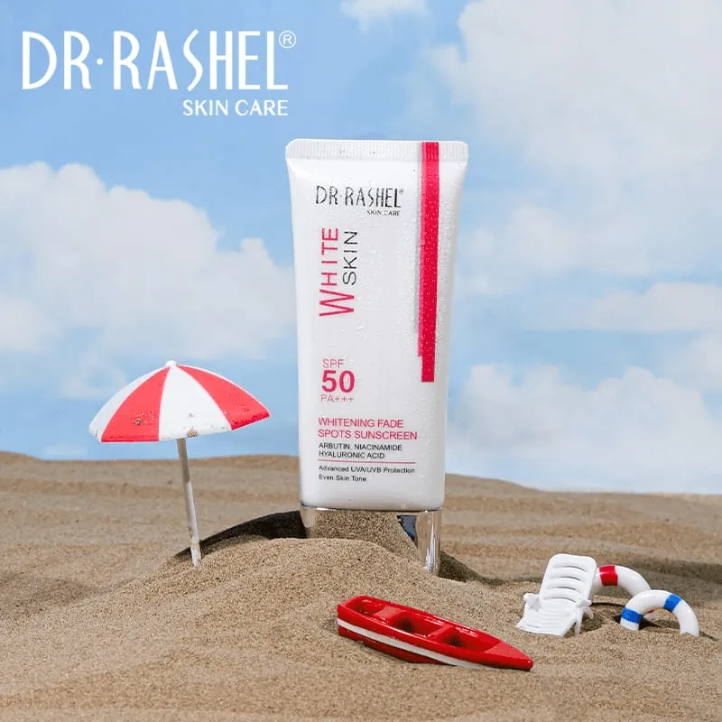 Dr.Rashel White Skin Whitening Fade Spots Sunscreen - 50g