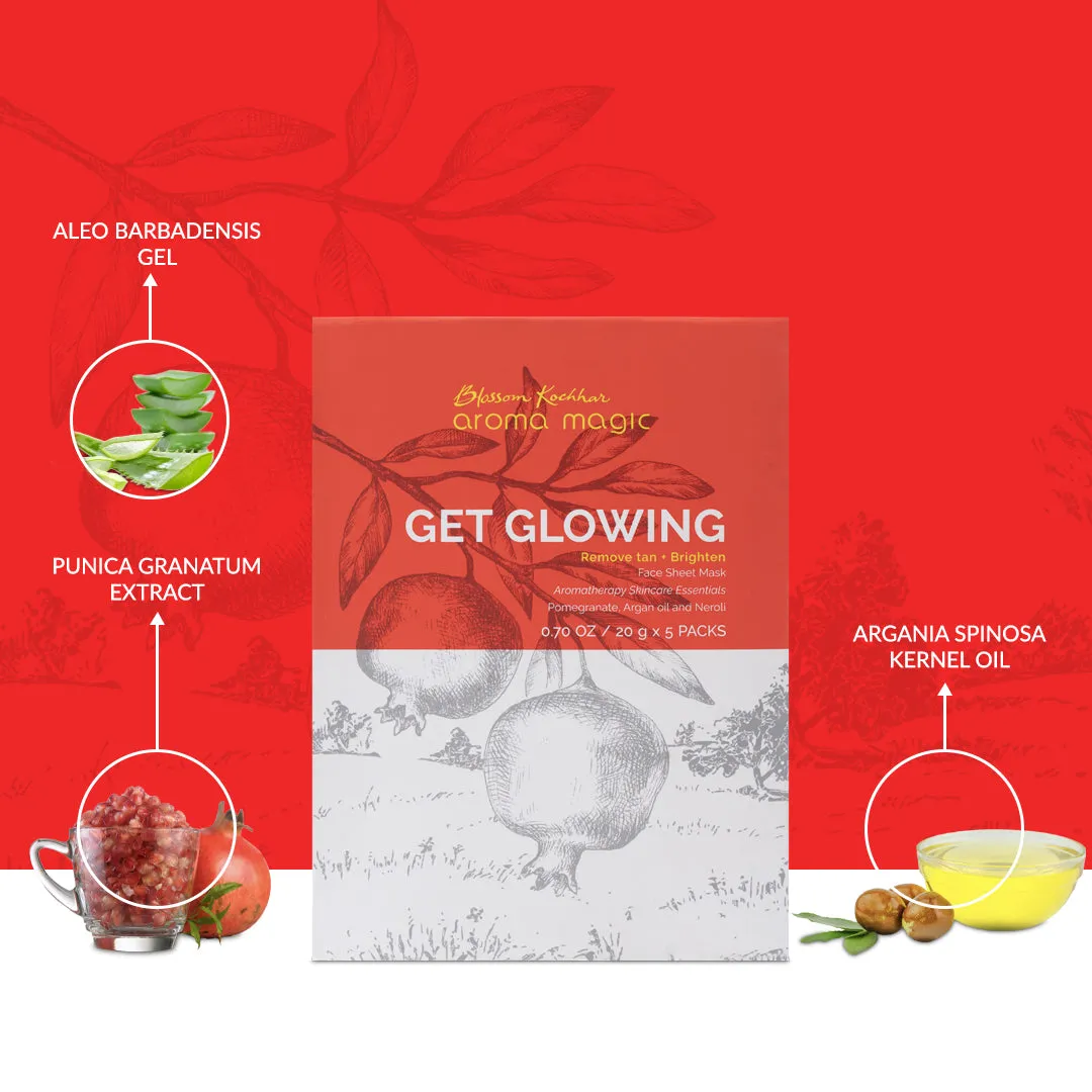 Get Glowing Face Sheet Mask For Glowing Skin