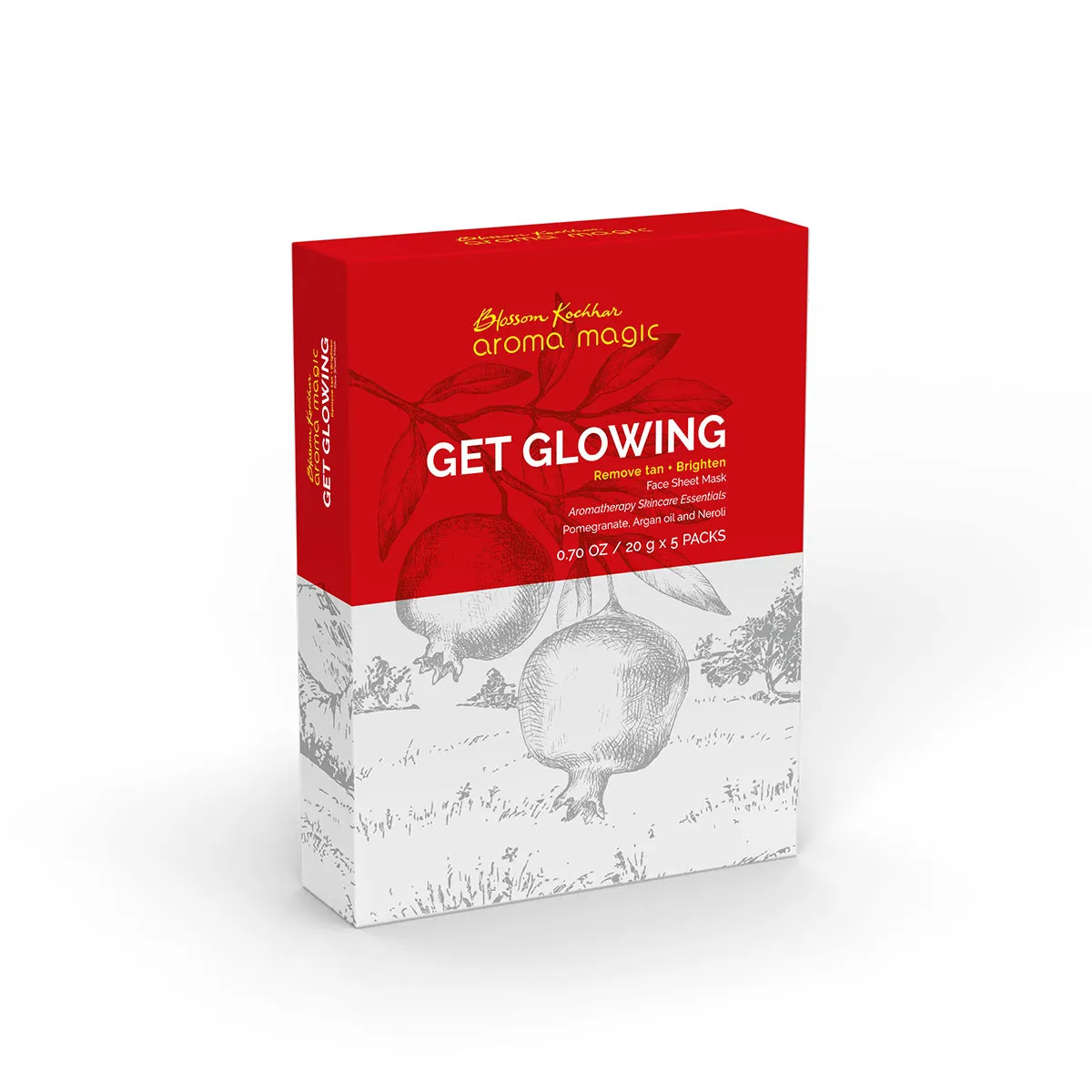 Get Glowing Face Sheet Mask For Glowing Skin