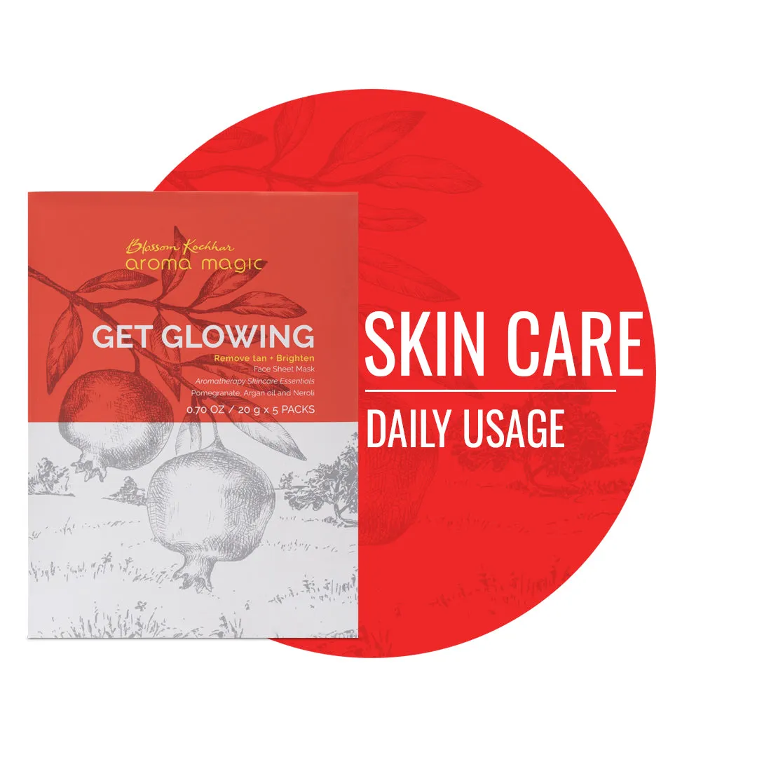 Get Glowing Face Sheet Mask For Glowing Skin