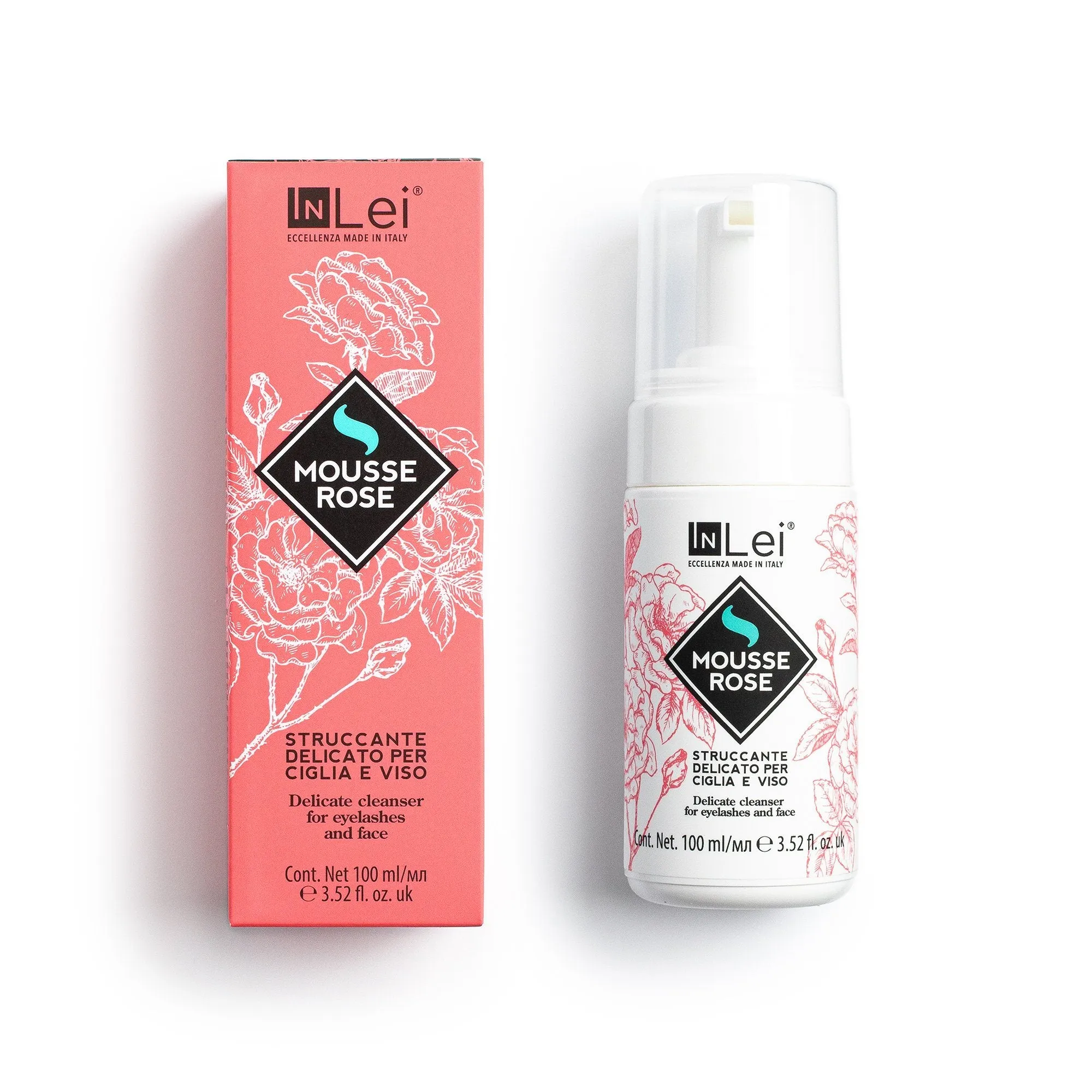 InLei® | Delicate Rose Mousse Cleanser