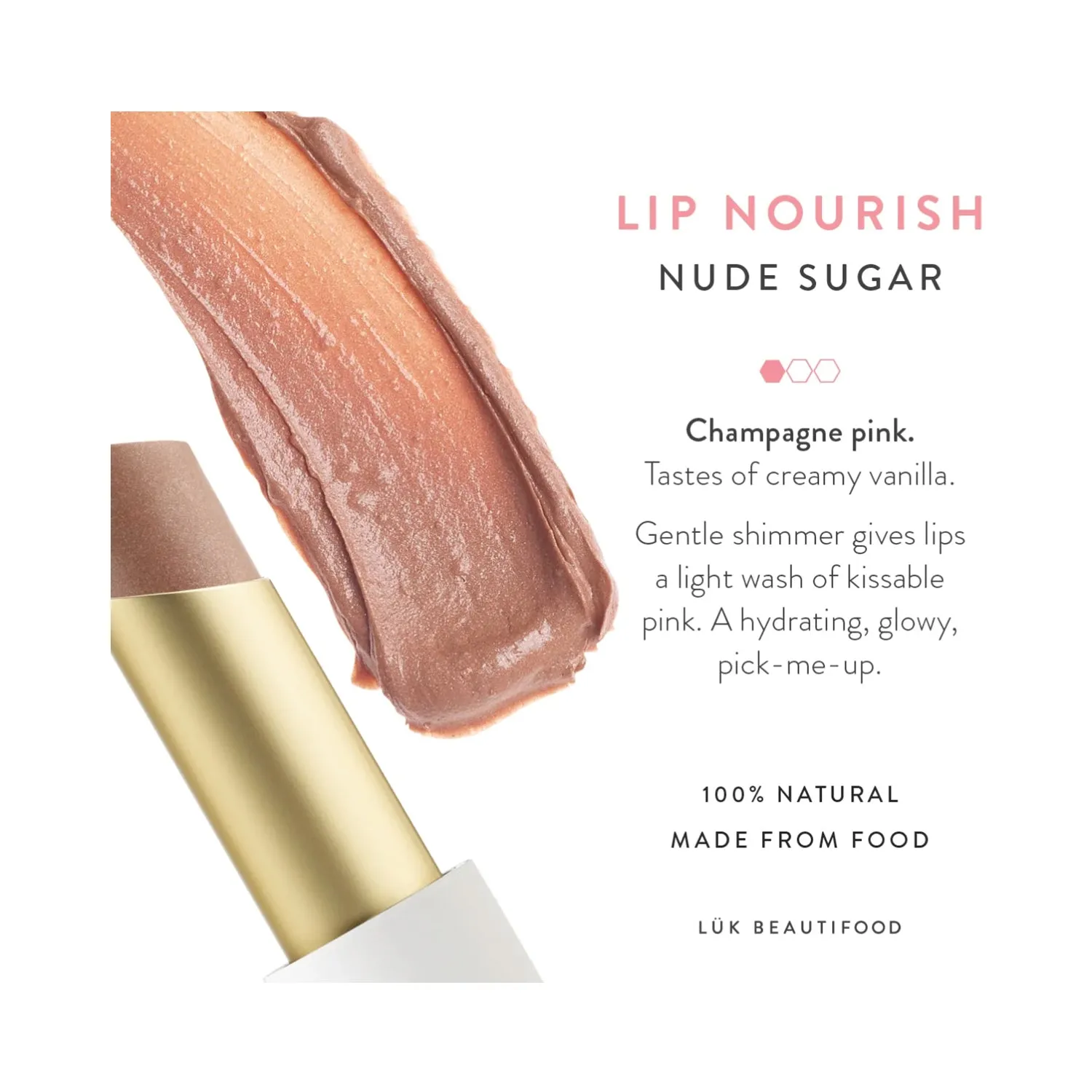 Lip Nourish Luk Nude Sugar