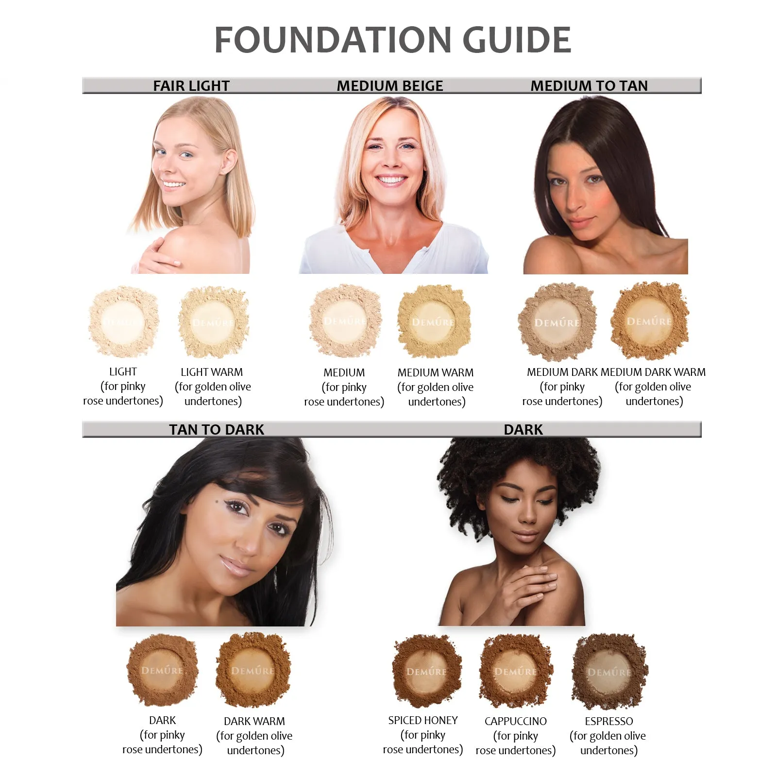 Mineral Foundation - Medium Dark