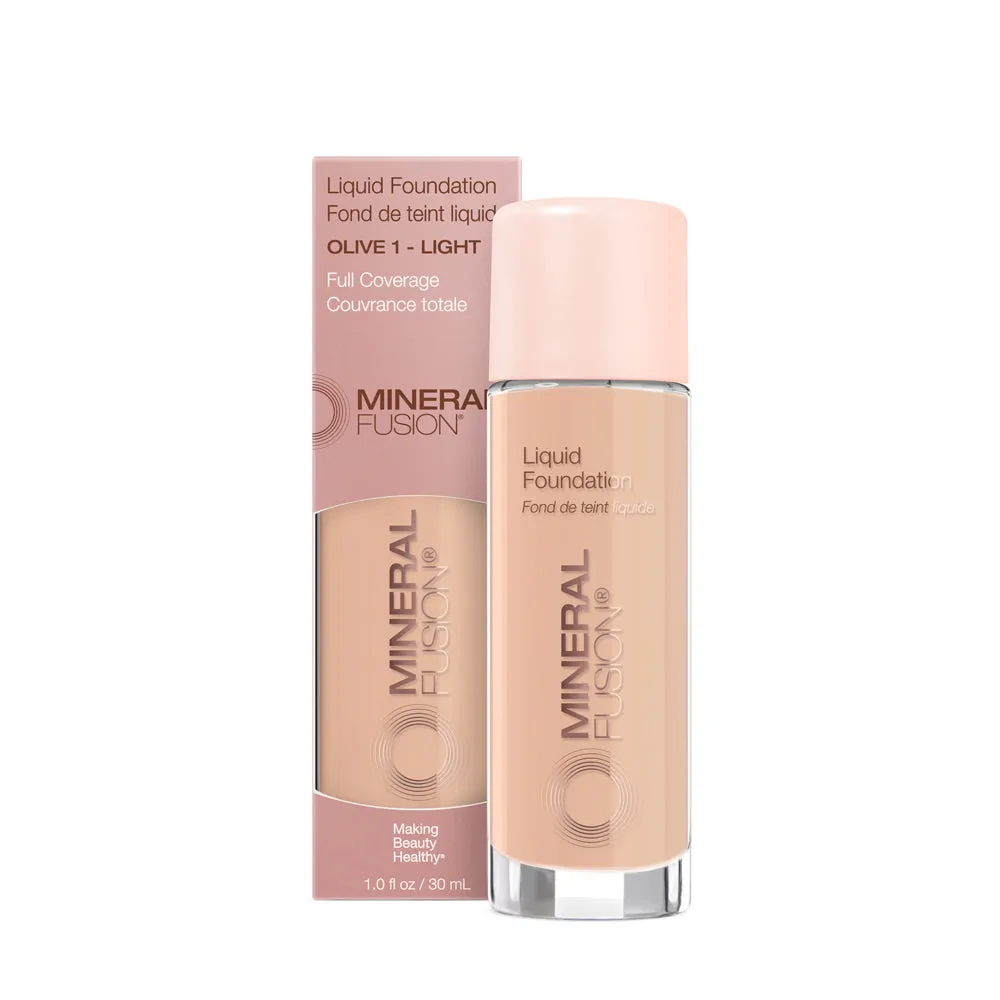 Mineral Fusion - Liquid Foundation Olive 1, 30 mL