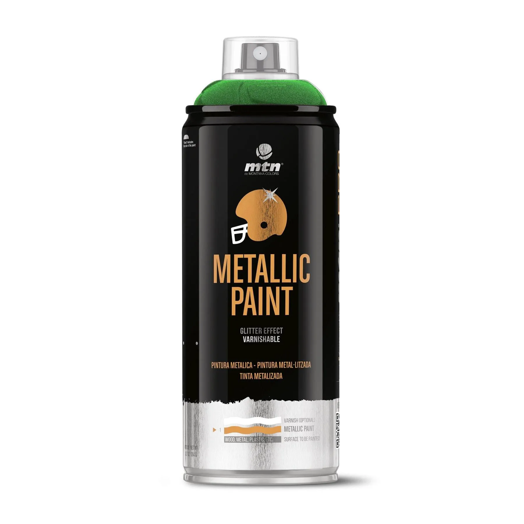 MTN PRO Metallic Spray Paint - Metallic Green