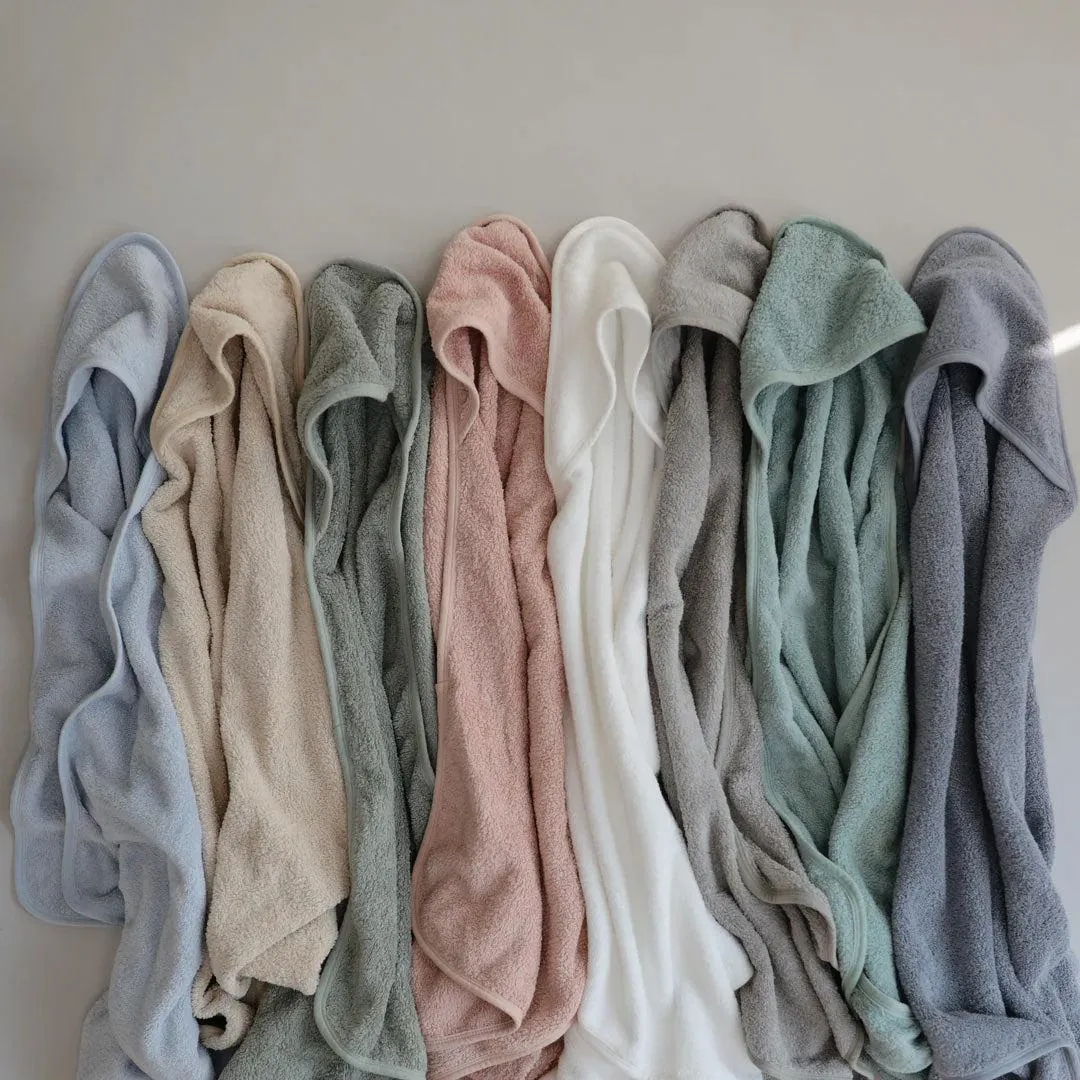 Mushie Hooded Towel - Blush