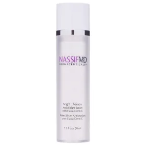 NassifMD | Night Therapy Anti-Oxidant Serum with Elasta-Derm C