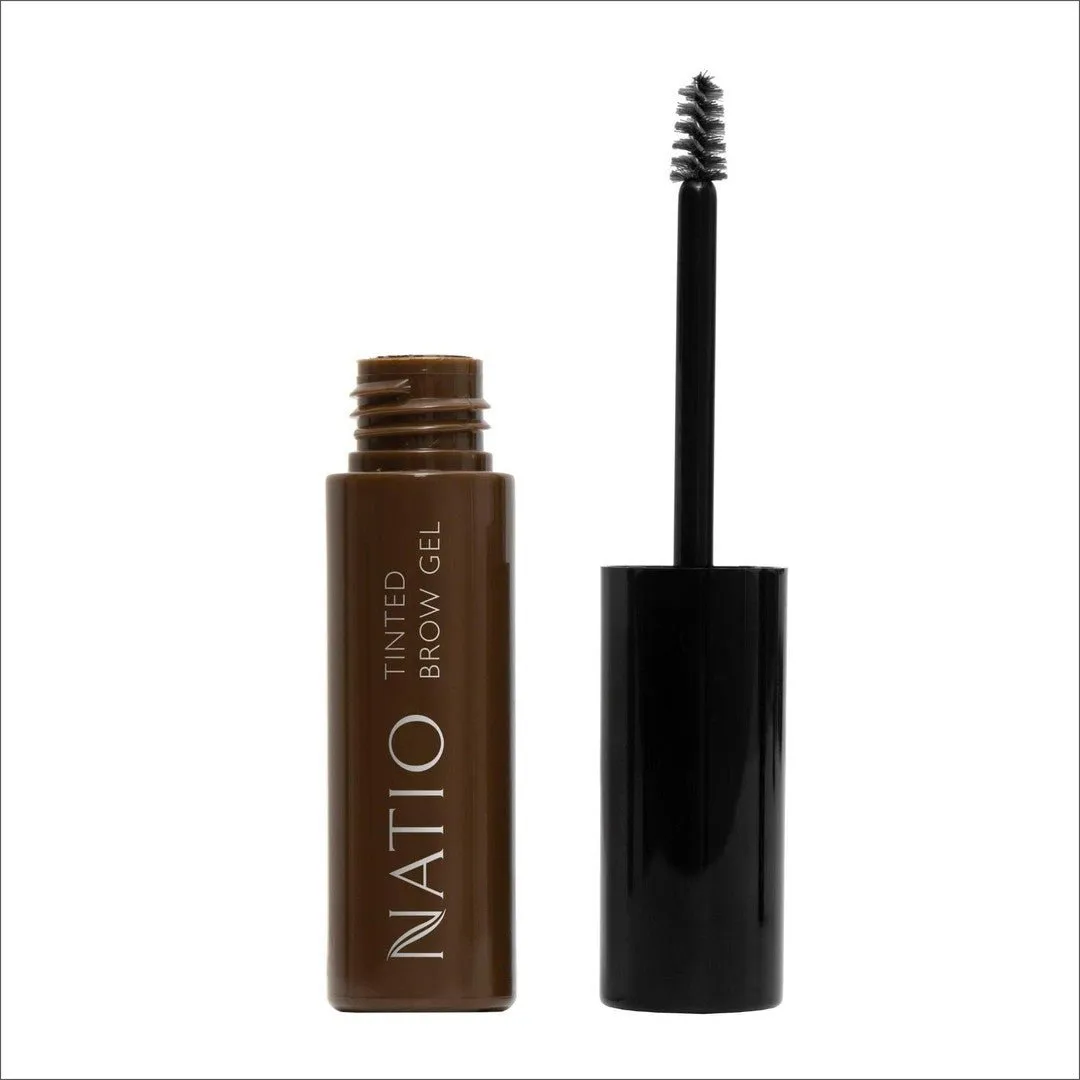 Natio Tinted Brow Gel Dark Brown 8ml