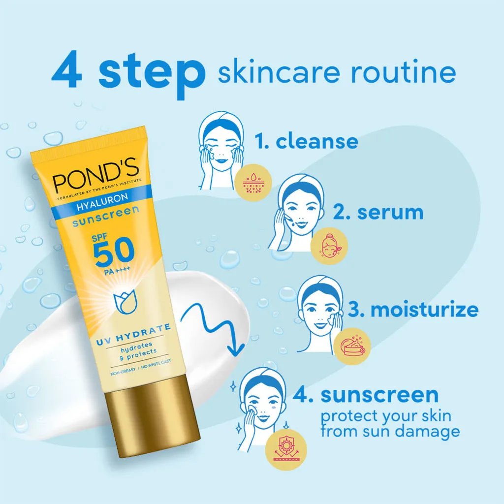 POND’S Hyaluron Sunscreen SPF 50 PA     (50gm)