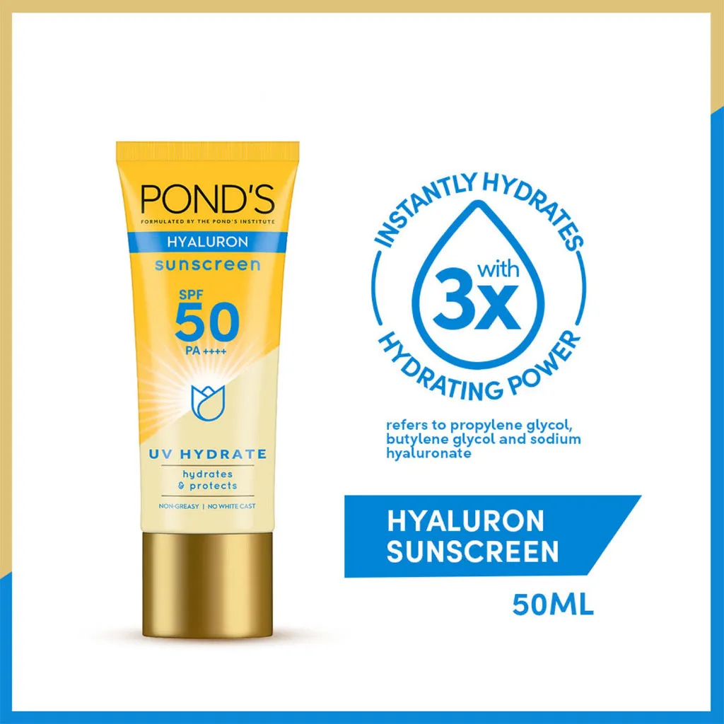 POND’S Hyaluron Sunscreen SPF 50 PA     (50gm)