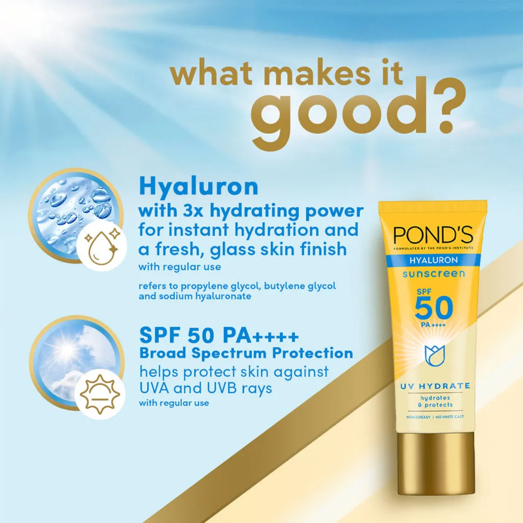 POND’S Hyaluron Sunscreen SPF 50 PA     (50gm)