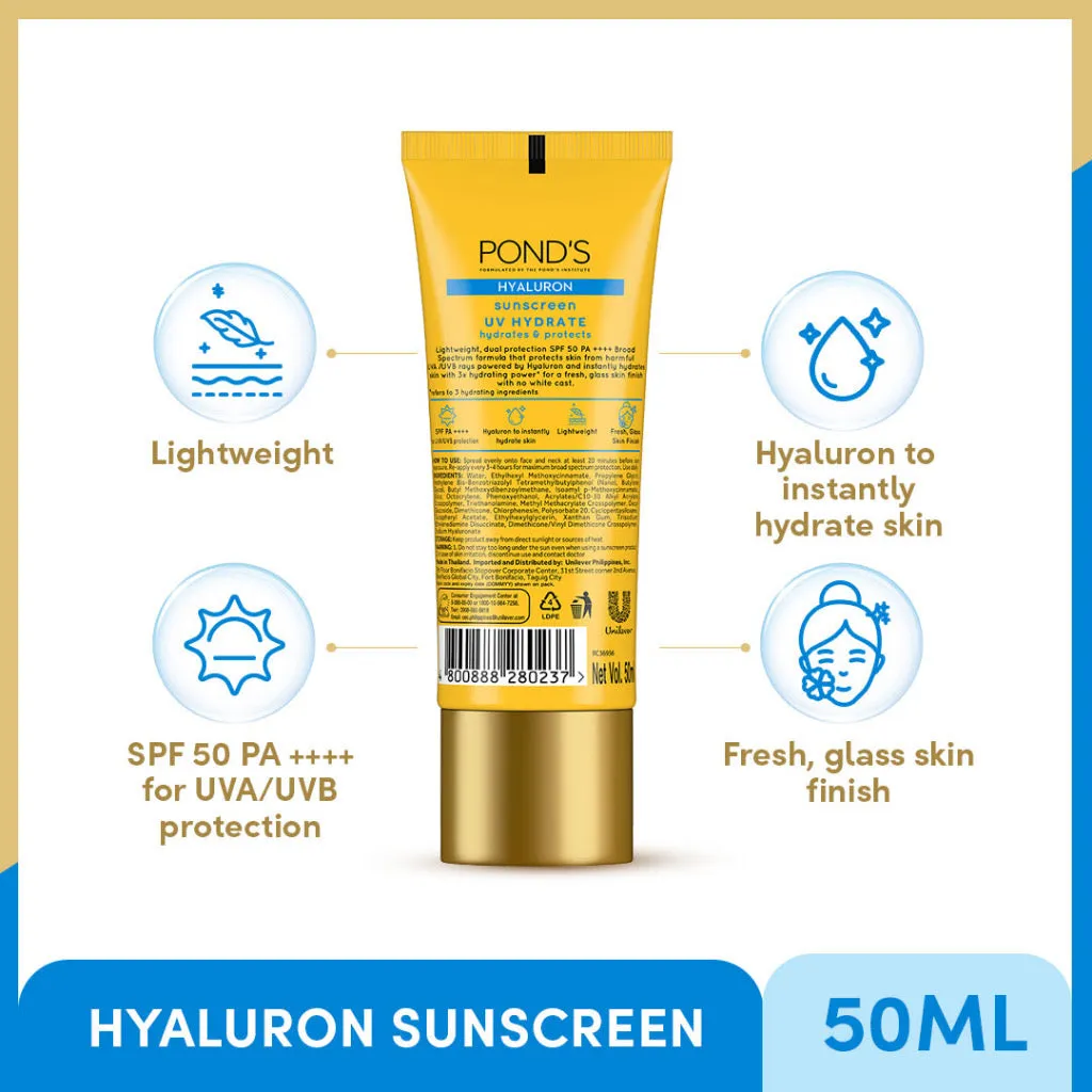 POND’S Hyaluron Sunscreen SPF 50 PA     (50gm)