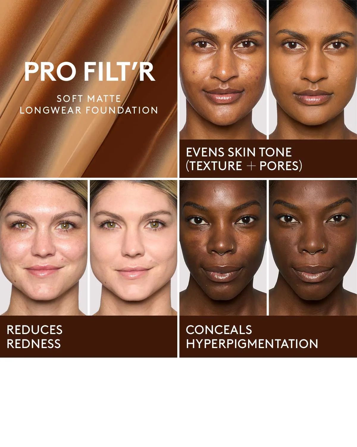 Pro Filt'r Soft Matte Longwear Foundation — #140