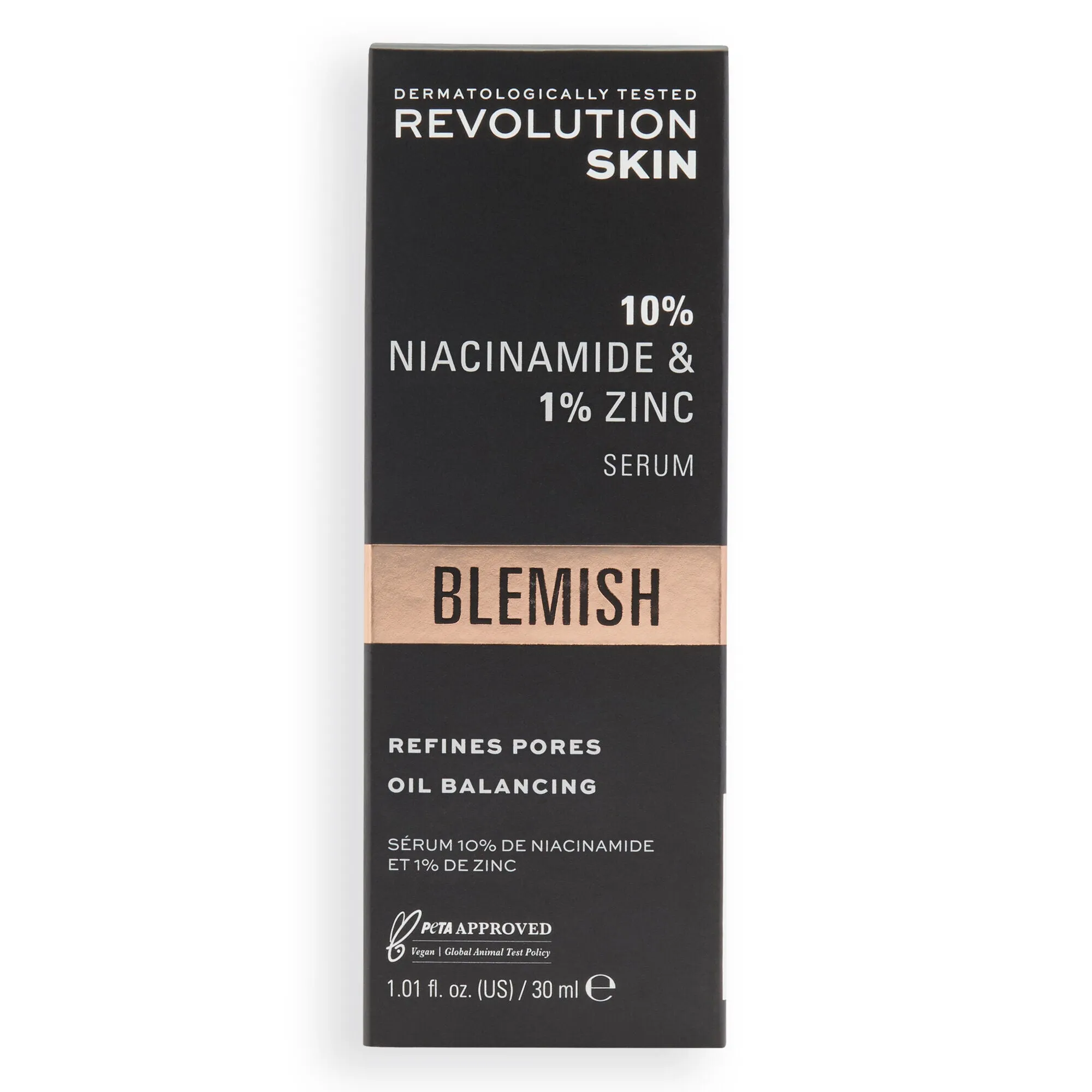 REVOLUTION SKINCARE 10% Niacinamide   1% Zinc Blemish & Pore Refining Serum