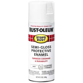 Rust-Oleum® Protective Enamel Spray Paint Semi-Gloss White