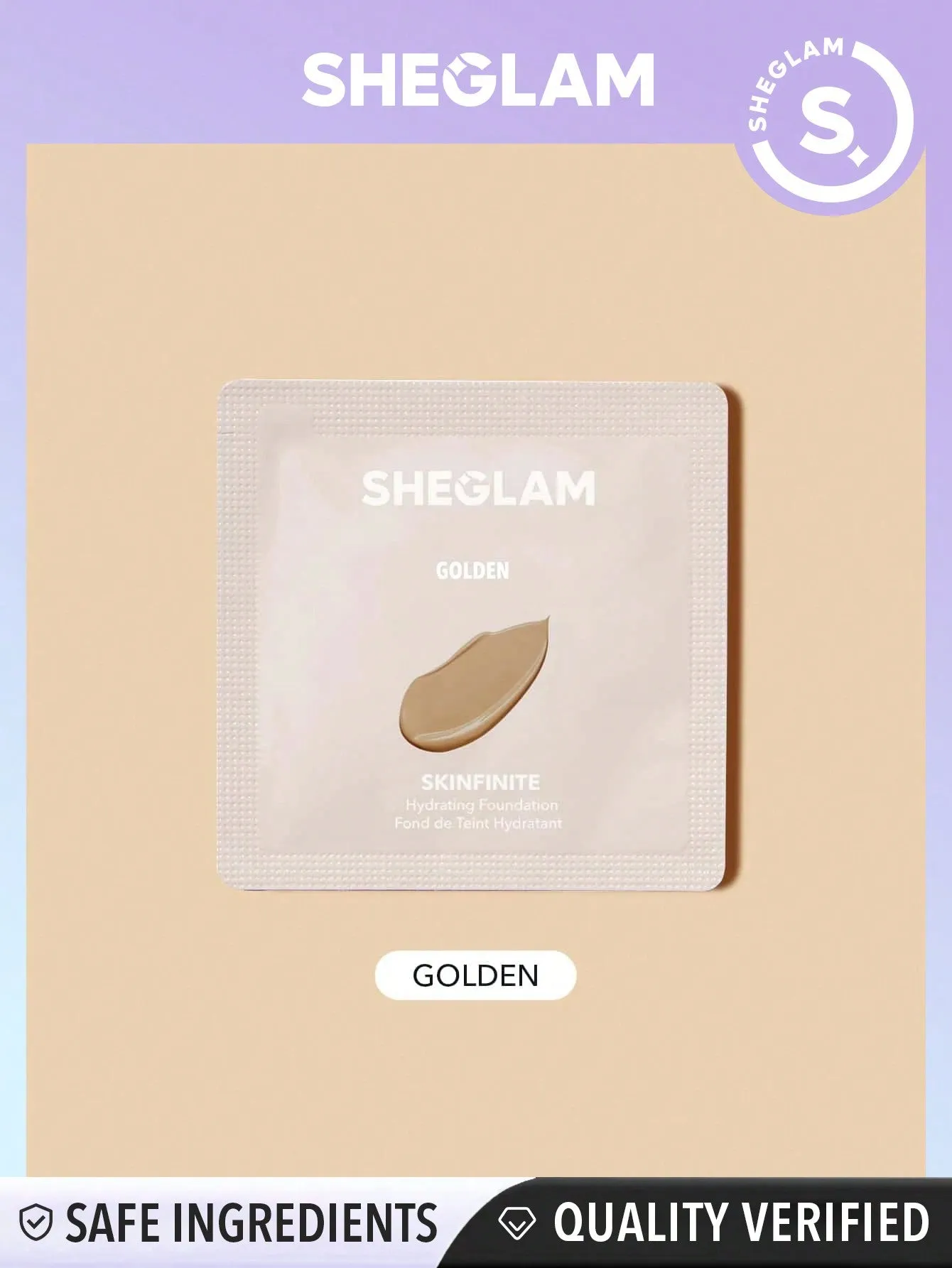 SHEGLAM Skinfinite Hydrating Foundation Sample Fair Flawless Dewy Foundation Hydrating Coverage Invisible Pore Concealer Poreless Non Greasy Lightweight Natural Soft Liquid Foundation