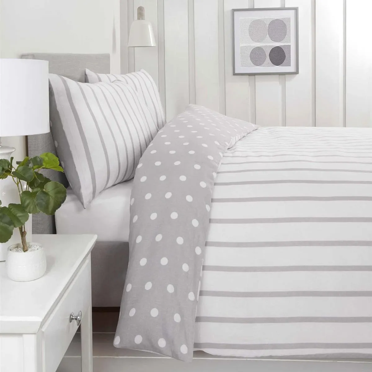 So Soft Spots & Stripes Duvet Cover Set