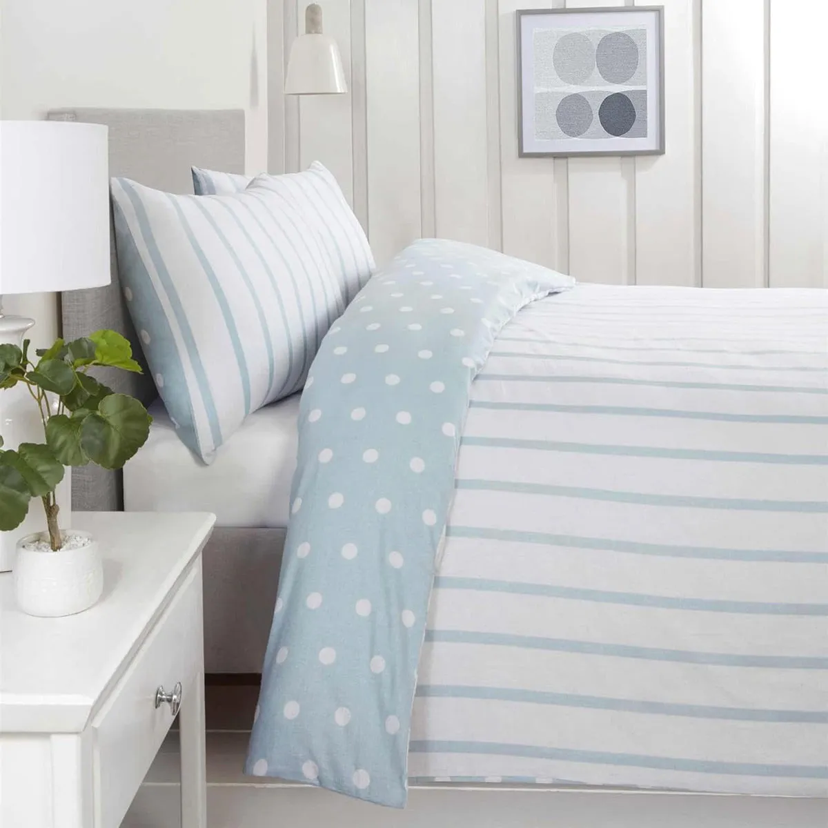 So Soft Spots & Stripes Duvet Cover Set