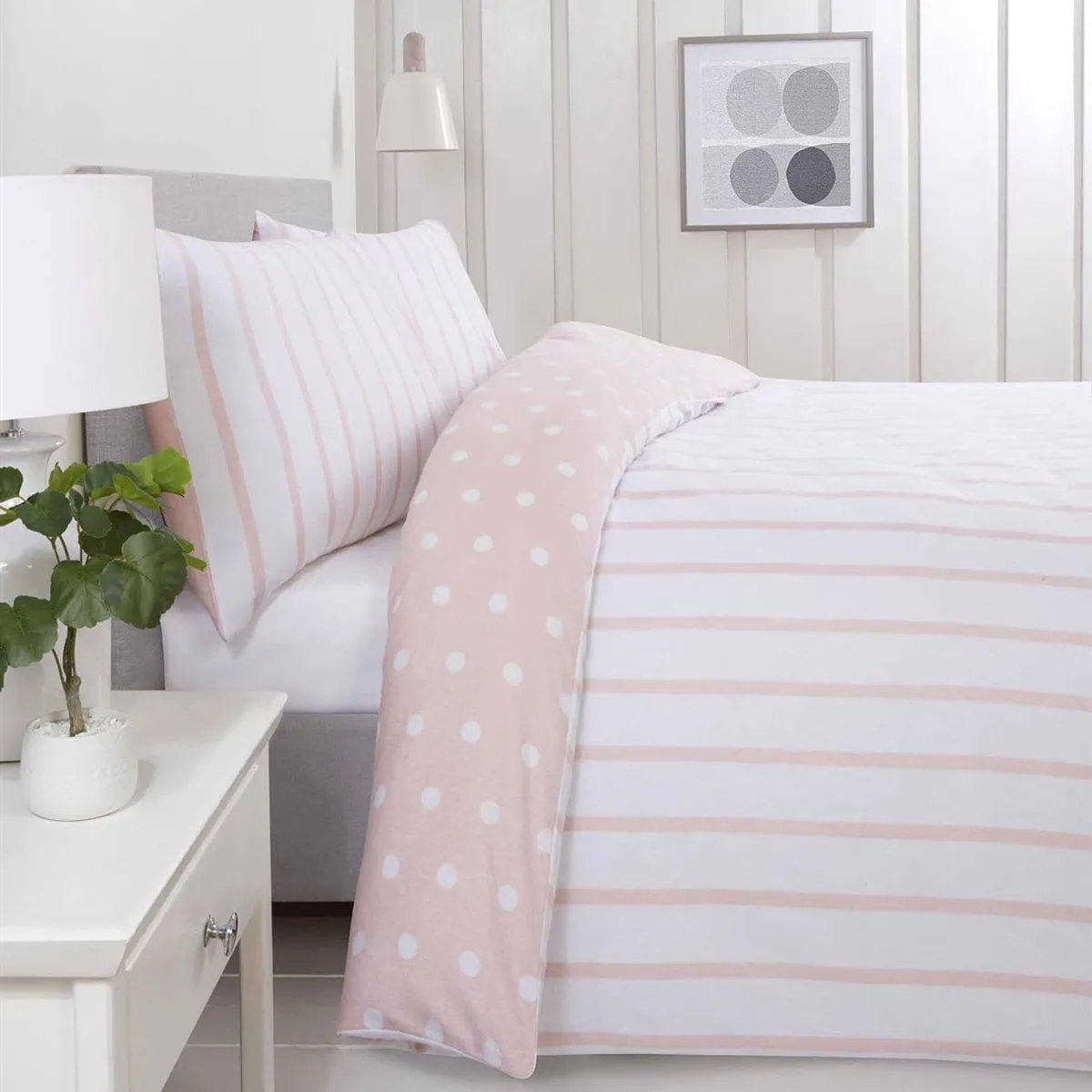 So Soft Spots & Stripes Duvet Cover Set