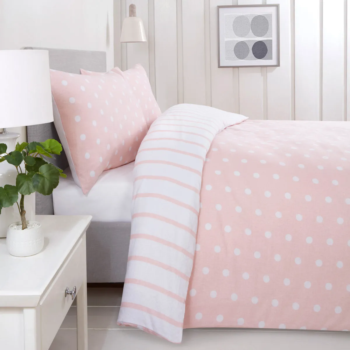 So Soft Spots & Stripes Duvet Cover Set